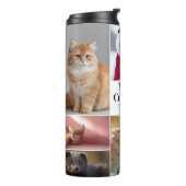 Custom Pet Photo Tumbler | Add Photos & Text Thermosbecher (Nach links gedreht)