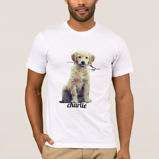 Custom Pet Portrait Cat Mama Dog Vater Pet Lover G T-Shirt (Vorderseite)
