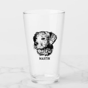 Custom Pet Portrait Coffee Cup Hund Foto Soda kann Glas