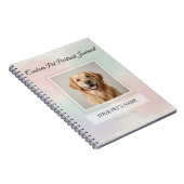 Custom Pet Portrait Journal – Personalized Noteboo Notizblock (Rechte Seite)