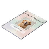 Custom Pet Portrait Journal – Personalized Noteboo Notizblock (Linke Seite)