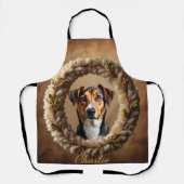 Custom Pet Portrait – Just Upload a Simple Photo Schürze (Vorderseite)
