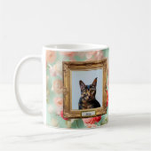 Custom Pet Portrait Mug – Your Cat in a Frame Kaffeetasse (Links)