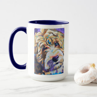 Custom Pet Portrait Painting - Forever Loved Pet Tasse