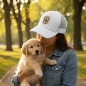 Custom Pet Portrait Personalized Hat Truckerkappe