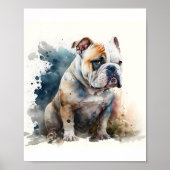 Custom Pet Portrait, Royal Pet Portrait Poster (Vorne)