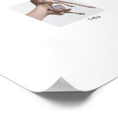 Custom Pet Portrait | Then and Now Poster (Ecke)