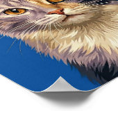 Custom Pet Portraits Using Pet Photo Personalized  Poster (Ecke)