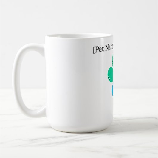 Custom Pet Sibling Baby Bodysuit - New Big Brother Kaffeetasse (Links)