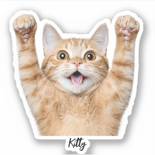 Custom Pet Stickers – Dog & Cat Photo Vinyl Decals Aufkleber (Vorderseite)