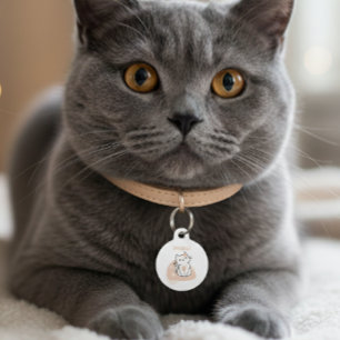 Custom Pet Tag "I m Lost Call My Mama" Personalisi Haustiermarke