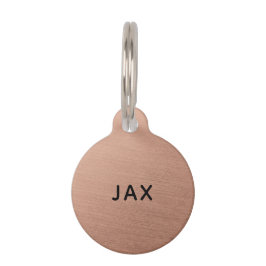 Custom Pet Tag Minimalist Name Dog Cat Haustiermarke