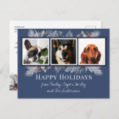 Custom Pet Weihnachten Postkarte (Vorne/Hinten)
