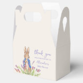 Custom Peter das Kaninchen Baby Dusche Danke Favo Geschenkschachtel (Geöffnet)
