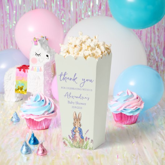 Custom Peter das Kaninchen Baby Dusche Danke Geschenkschachtel (Party)