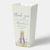 Custom Peter das Kaninchen Baby Dusche Danke Geschenkschachtel (Vorderseite)