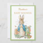 Custom Peter der Kaninchen Einladung (Vorderseite)