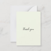 Custom Peter der Kaninchen mit Banden Danke Mitteilungskarte (Rückseite)