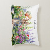 Custom Peter der Kaninchenballons Garten Dekokissen (Vorderseite(Vertikal))
