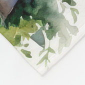 Custom Peter der Kaninchenballons Garten Fleecedecke (Ecke)