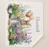 Custom Peter der Kaninchenballons Garten Sherpadecke (Vorderseite)