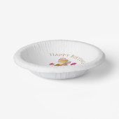 Custom Peter the Rabbit 1st Birthday Pappteller (Gewinkelt)