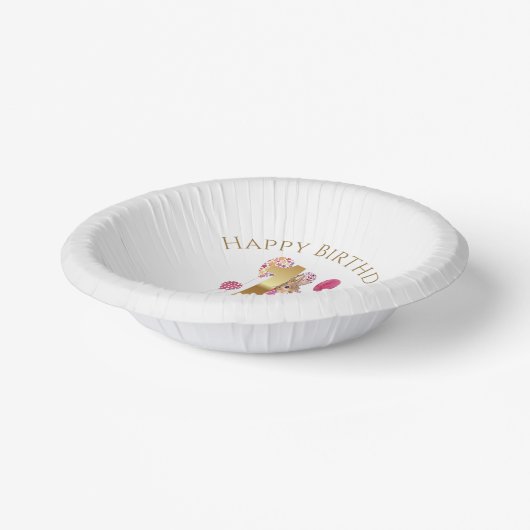 Custom Peter the Rabbit 1st Birthday Pappteller (Gewinkelt)