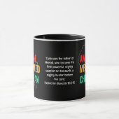 Custom Phantastisch Melanated Christlich Tasse (Zentrum)