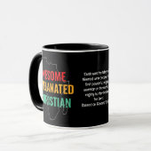 Custom Phantastisch Melanated Christlich Tasse (Vorderseite Links)