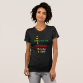 Custom PHANTASTISCH MELANIN MUTTER Christlich T-Shirt (Vorne ganz)
