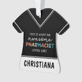 Custom Pharmacist Funny Phantastisch Pharmacist Ge Ornament (Vorderseite)