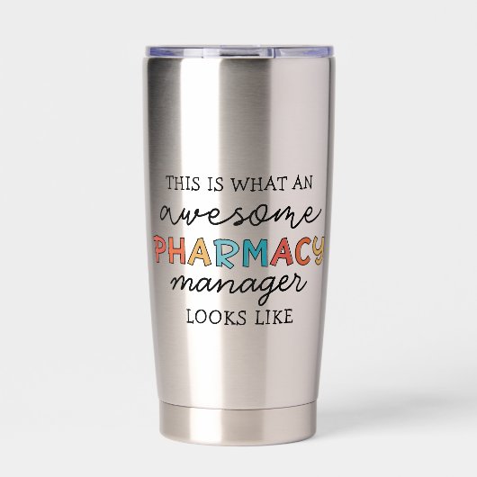 Custom Pharmacy Manager Phantastisch Funny Thermobecher (Vorderseite)