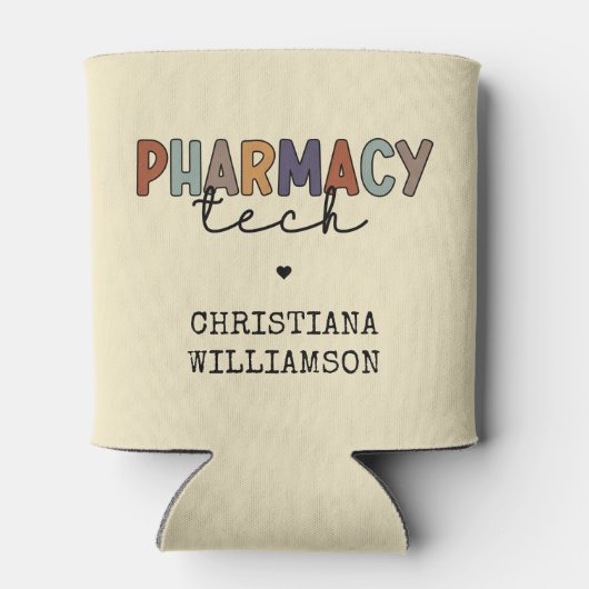Custom Pharmacy Tech Retro Pharmacy Technique Dosenkühler (Rückseite)