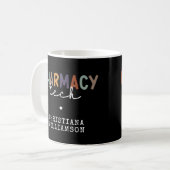 Custom Pharmacy Tech Retro Pharmacy Technique Kaffeetasse (Vorderseite Links)