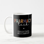 Custom Pharmacy Tech Retro Pharmacy Technique Kaffeetasse (Links)