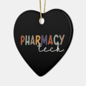 Custom Pharmacy Tech Retro Pharmacy Technique Keramik Ornament (Links)
