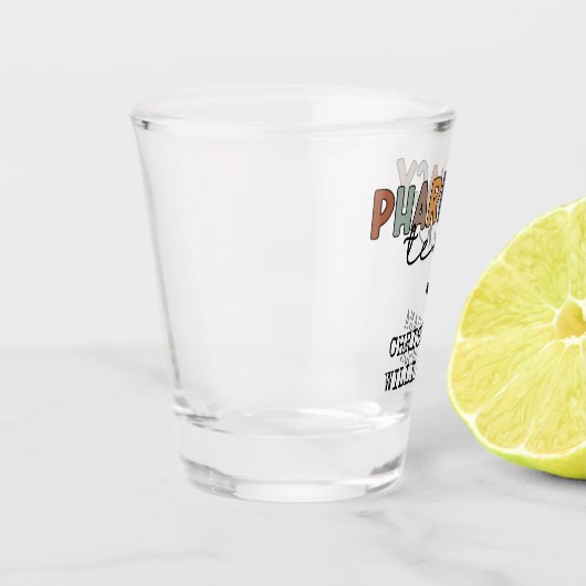 Custom Pharmacy Tech Retro Pharmacy Technique Schnapsglas (Links)