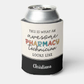 Custom Pharmacy Technique Phantastisch Funny Dosenkühler (Kanne Rückseite)