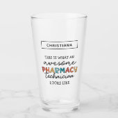 Custom Pharmacy Technique Phantastisch Funny Glas (Vorderseite)