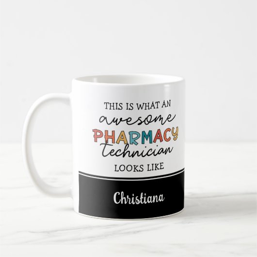Custom Pharmacy Technique Phantastisch Funny Kaffeetasse (Links)