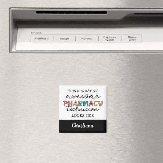 Custom Pharmacy Technique Phantastisch Funny Magnet (In Situ (Geschirrspüler))