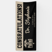 Custom PharmD Doctor of Pharmacy Graduation Party Banner (Vertikal)