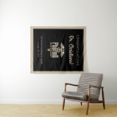 Custom PharmD Doctor of Pharmacy Graduation Party Wandteppich (Beispiel (Horizontal))