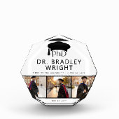Custom PhD Doctoral Grad Hat Doctoral Graduation Fotoblock (Vorderseite)