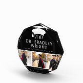 Custom PhD Doctoral Grad Hat Doctoral Graduation Fotoblock (Rechts)