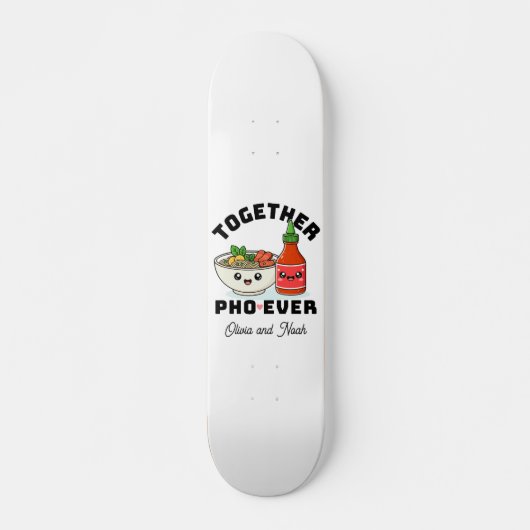 Custom Pho Pun Skateboard Gift (Vorne)