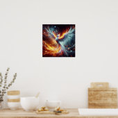 Custom Phoenix Wall Poster (Küche)