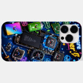 Custom Phone Case Animated Technology (Rückseite (Horizontal))