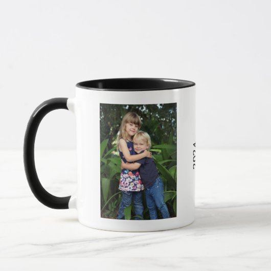 Custom Photo 2024 Calendar Tasse (Links)