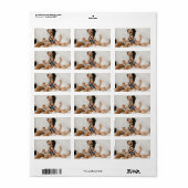 Custom Photo Adressaufkleber (Vorne)